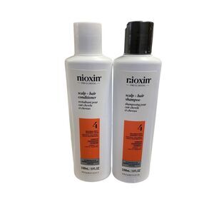 Nioxin System 4 Shampoo Conditioner Set 150 mL Thinning Hair New Unseal